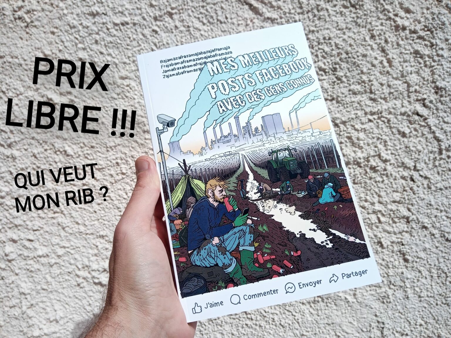 [Reco livres] Mes meilleurs post facebook avec des gens connus de Bajamazafra etc.