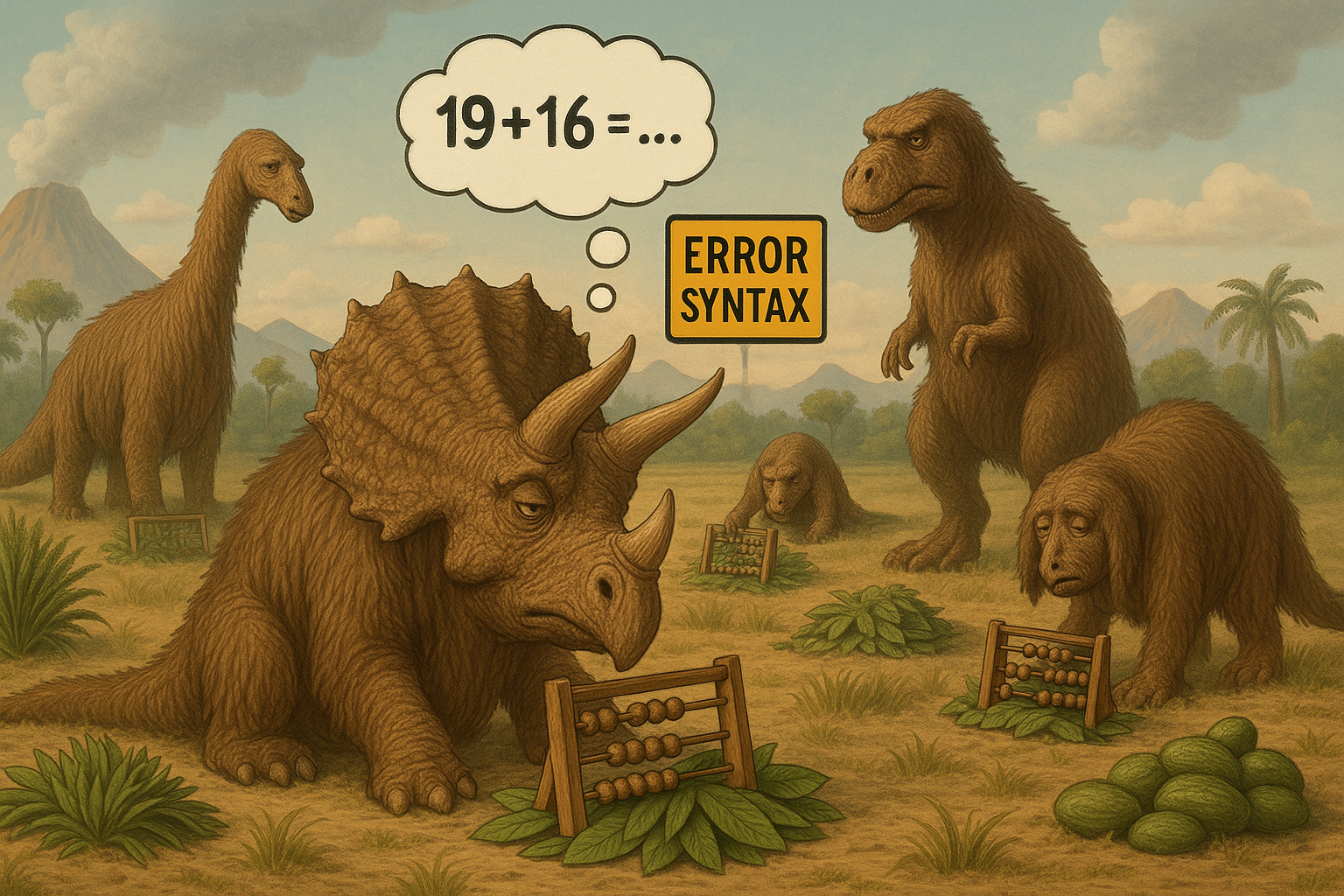 [Extinction des dinos] Théorie de la réserve de nourriture de M. Haudoin Gilbert, employé de banqu...