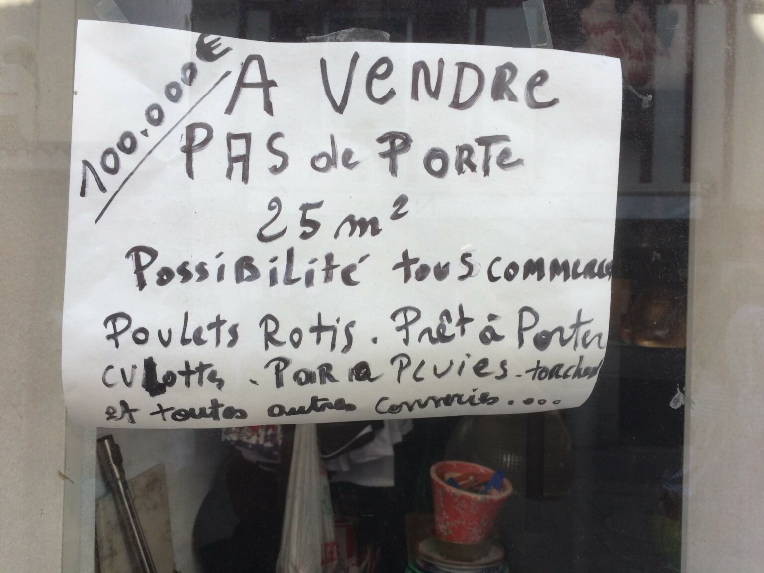 [Où étais-je le... ?] 29 juillet 2017, devant une annonce carrément écœurée
