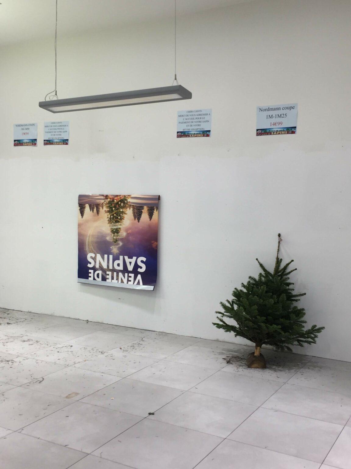 [Où étais-je le... ?] 10 décembre 2019,  au centre commercial Les Éleis de Cherbourg et j'étais proj...